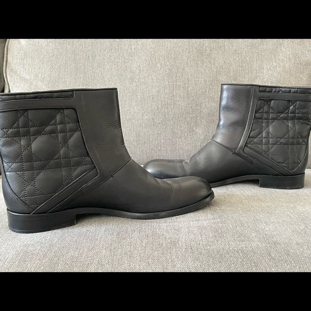 Christian Dior leather boots